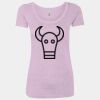 Women’s Triblend Scoop Neck T-Shirt Thumbnail