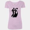 Women’s Triblend Scoop Neck T-Shirt Thumbnail