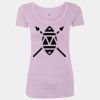 Women’s Triblend Scoop Neck T-Shirt Thumbnail