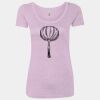 Women’s Triblend Scoop Neck T-Shirt Thumbnail