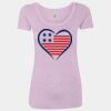 Women’s Triblend Scoop Neck T-Shirt Thumbnail