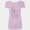 Women’s Triblend Scoop Neck T-Shirt Thumbnail