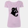 Women’s Triblend Scoop Neck T-Shirt Thumbnail