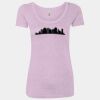 Women’s Triblend Scoop Neck T-Shirt Thumbnail
