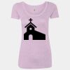 Women’s Triblend Scoop Neck T-Shirt Thumbnail