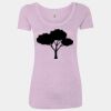 Women’s Triblend Scoop Neck T-Shirt Thumbnail