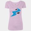 Women’s Triblend Scoop Neck T-Shirt Thumbnail