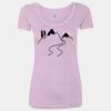 Women’s Triblend Scoop Neck T-Shirt Thumbnail