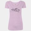 Women’s Triblend Scoop Neck T-Shirt Thumbnail