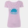 Women’s Triblend Scoop Neck T-Shirt Thumbnail