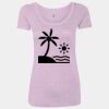 Women’s Triblend Scoop Neck T-Shirt Thumbnail