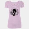 Women’s Triblend Scoop Neck T-Shirt Thumbnail