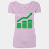 Women’s Triblend Scoop Neck T-Shirt Thumbnail