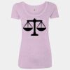 Women’s Triblend Scoop Neck T-Shirt Thumbnail