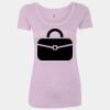 Women’s Triblend Scoop Neck T-Shirt Thumbnail