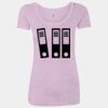 Women’s Triblend Scoop Neck T-Shirt Thumbnail