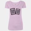 Women’s Triblend Scoop Neck T-Shirt Thumbnail