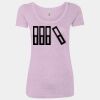 Women’s Triblend Scoop Neck T-Shirt Thumbnail
