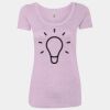 Women’s Triblend Scoop Neck T-Shirt Thumbnail