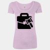 Women’s Triblend Scoop Neck T-Shirt Thumbnail