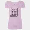 Women’s Triblend Scoop Neck T-Shirt Thumbnail
