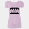 Women’s Triblend Scoop Neck T-Shirt Thumbnail