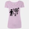 Women’s Triblend Scoop Neck T-Shirt Thumbnail