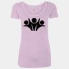 Women’s Triblend Scoop Neck T-Shirt Thumbnail