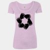 Women’s Triblend Scoop Neck T-Shirt Thumbnail