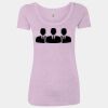 Women’s Triblend Scoop Neck T-Shirt Thumbnail