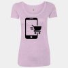 Women’s Triblend Scoop Neck T-Shirt Thumbnail