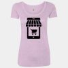 Women’s Triblend Scoop Neck T-Shirt Thumbnail