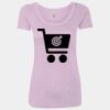Women’s Triblend Scoop Neck T-Shirt Thumbnail