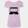 Women’s Triblend Scoop Neck T-Shirt Thumbnail