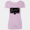 Women’s Triblend Scoop Neck T-Shirt Thumbnail
