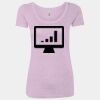 Women’s Triblend Scoop Neck T-Shirt Thumbnail