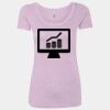 Women’s Triblend Scoop Neck T-Shirt Thumbnail