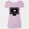 Women’s Triblend Scoop Neck T-Shirt Thumbnail