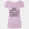 Women’s Triblend Scoop Neck T-Shirt Thumbnail