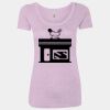Women’s Triblend Scoop Neck T-Shirt Thumbnail