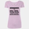 Women’s Triblend Scoop Neck T-Shirt Thumbnail