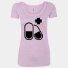 Women’s Triblend Scoop Neck T-Shirt Thumbnail