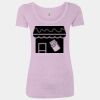 Women’s Triblend Scoop Neck T-Shirt Thumbnail