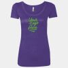 Women’s Triblend Scoop Neck T-Shirt Thumbnail