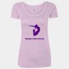 Women’s Triblend Scoop Neck T-Shirt Thumbnail