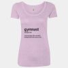 Women’s Triblend Scoop Neck T-Shirt Thumbnail