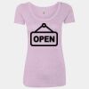 Women’s Triblend Scoop Neck T-Shirt Thumbnail