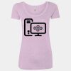 Women’s Triblend Scoop Neck T-Shirt Thumbnail
