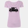 Women’s Triblend Scoop Neck T-Shirt Thumbnail