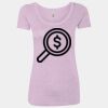 Women’s Triblend Scoop Neck T-Shirt Thumbnail